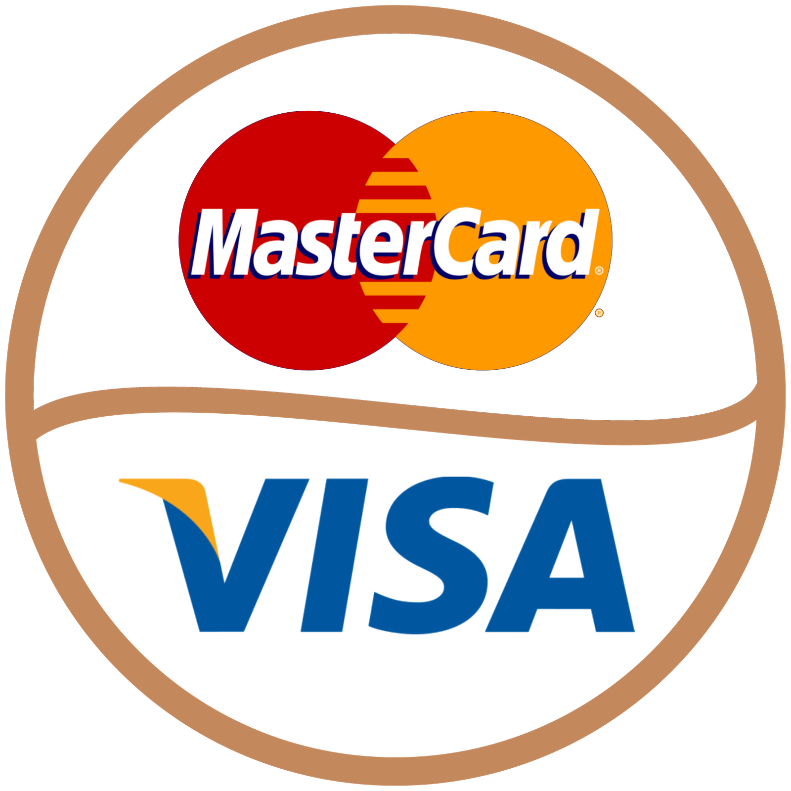 visa and mastercard logo